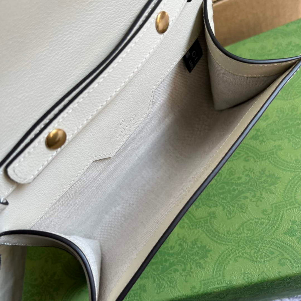 Gucci 675795 Gucci Diana mini shoulder bag White