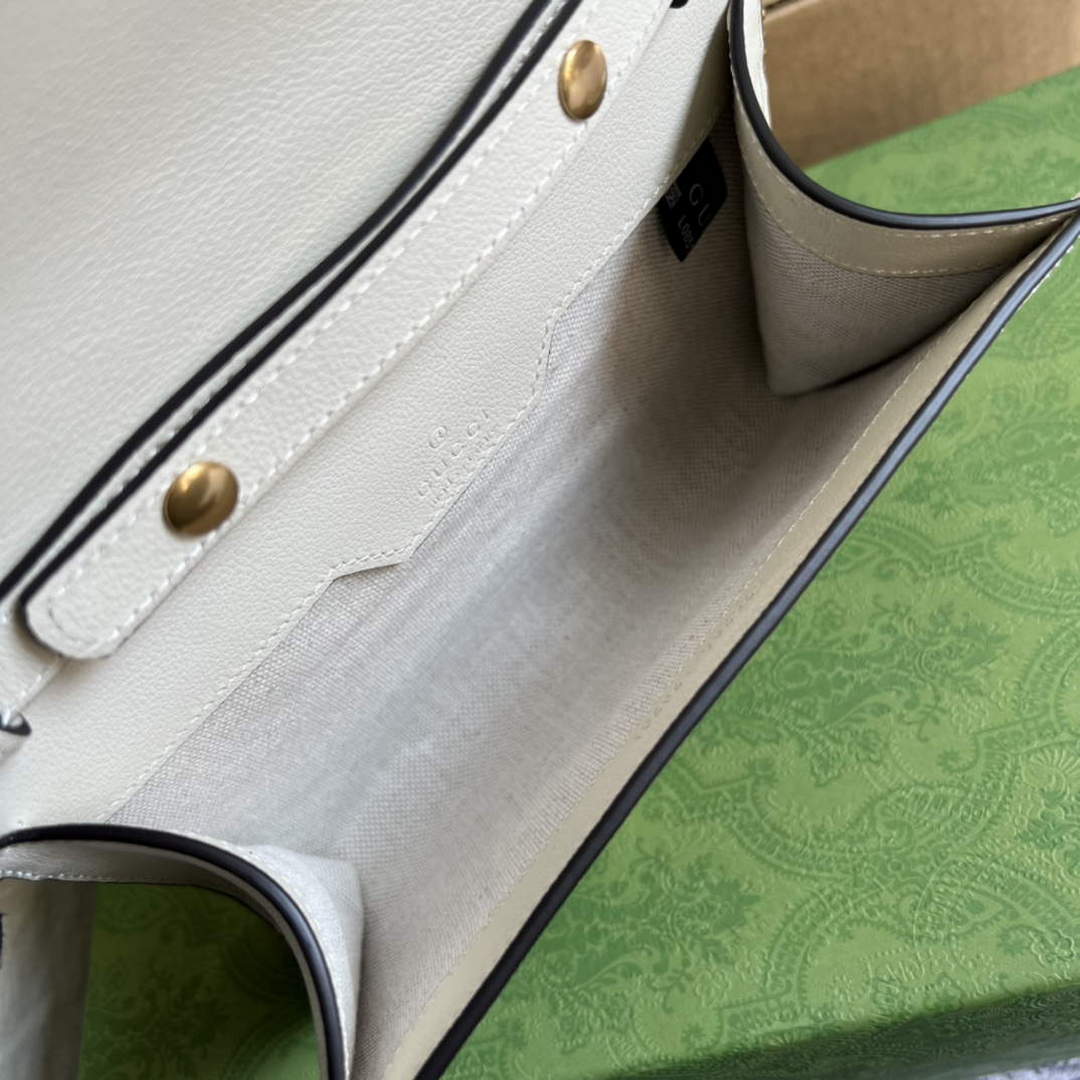 Gucci 675795 Gucci Diana mini shoulder bag White
