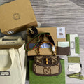 Gucci 675797 Small Jumbo GG Bag With Bamboo - Default Title - View 1