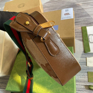Gucci 675891 Messenger bag with jumbo GG Brown - Default Title - View 4