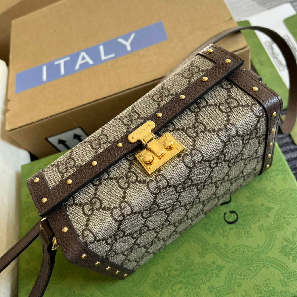 Gucci 678460 GG Mini Bag Brown