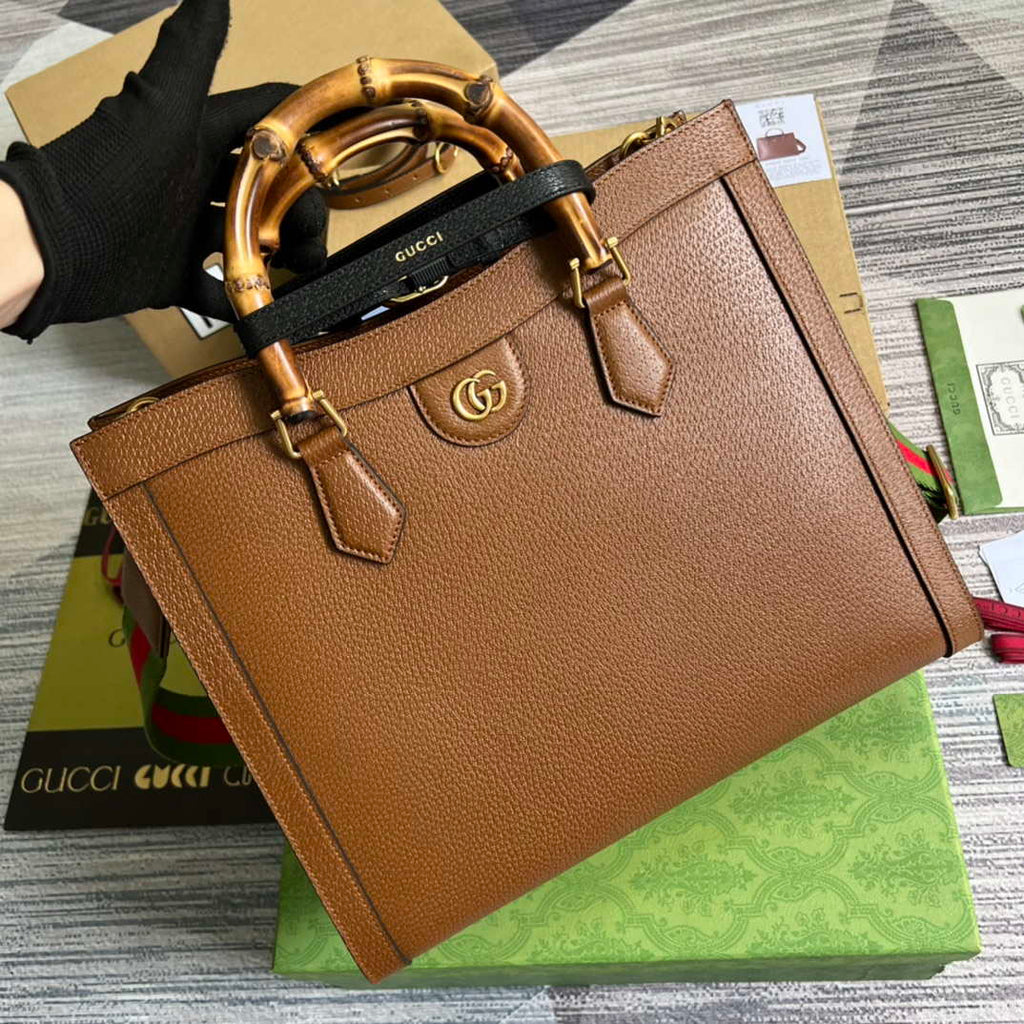 Gucci 678842 Diana medium tote bag Brown