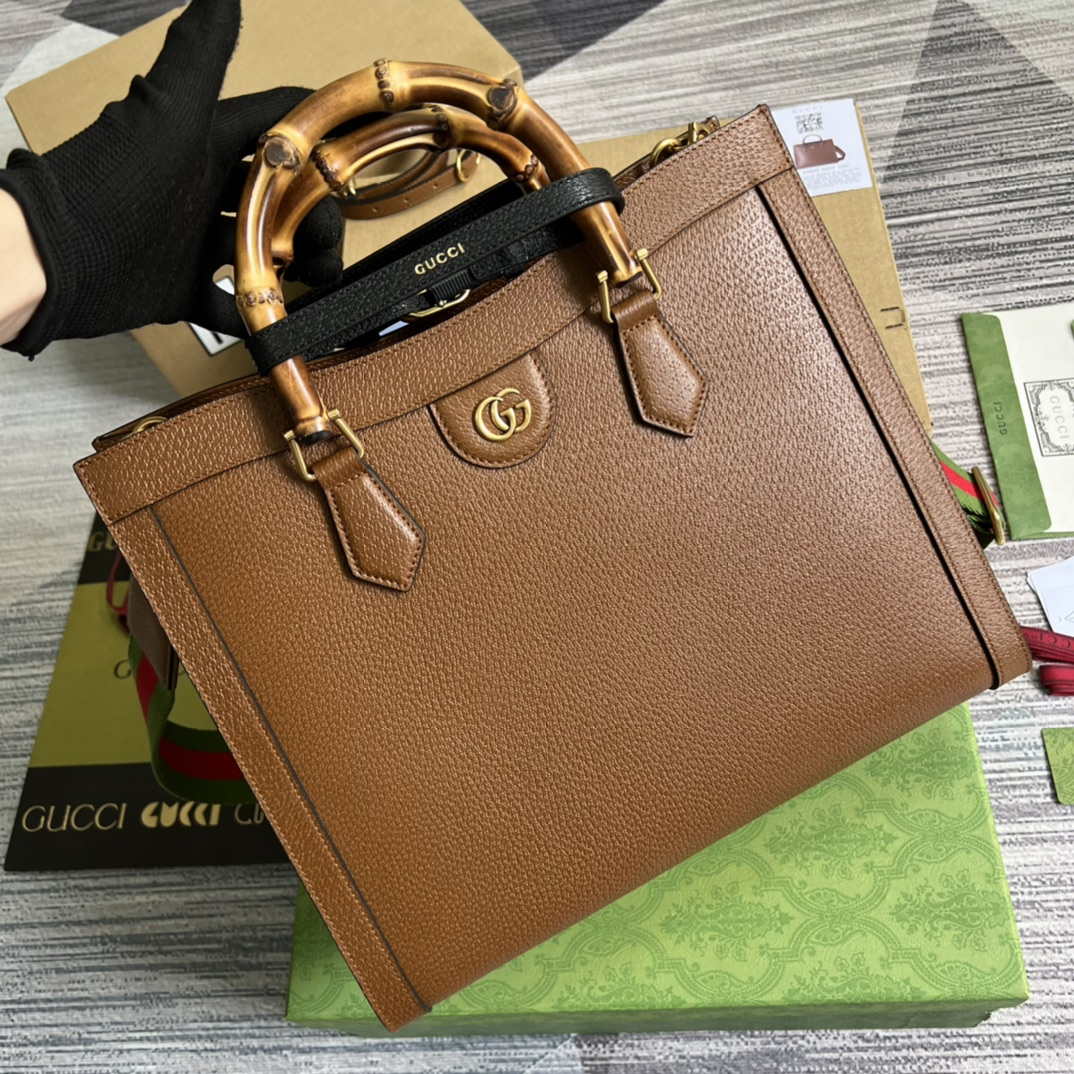 Gucci 678842 Diana medium tote bag Brown - Default Title - View 4