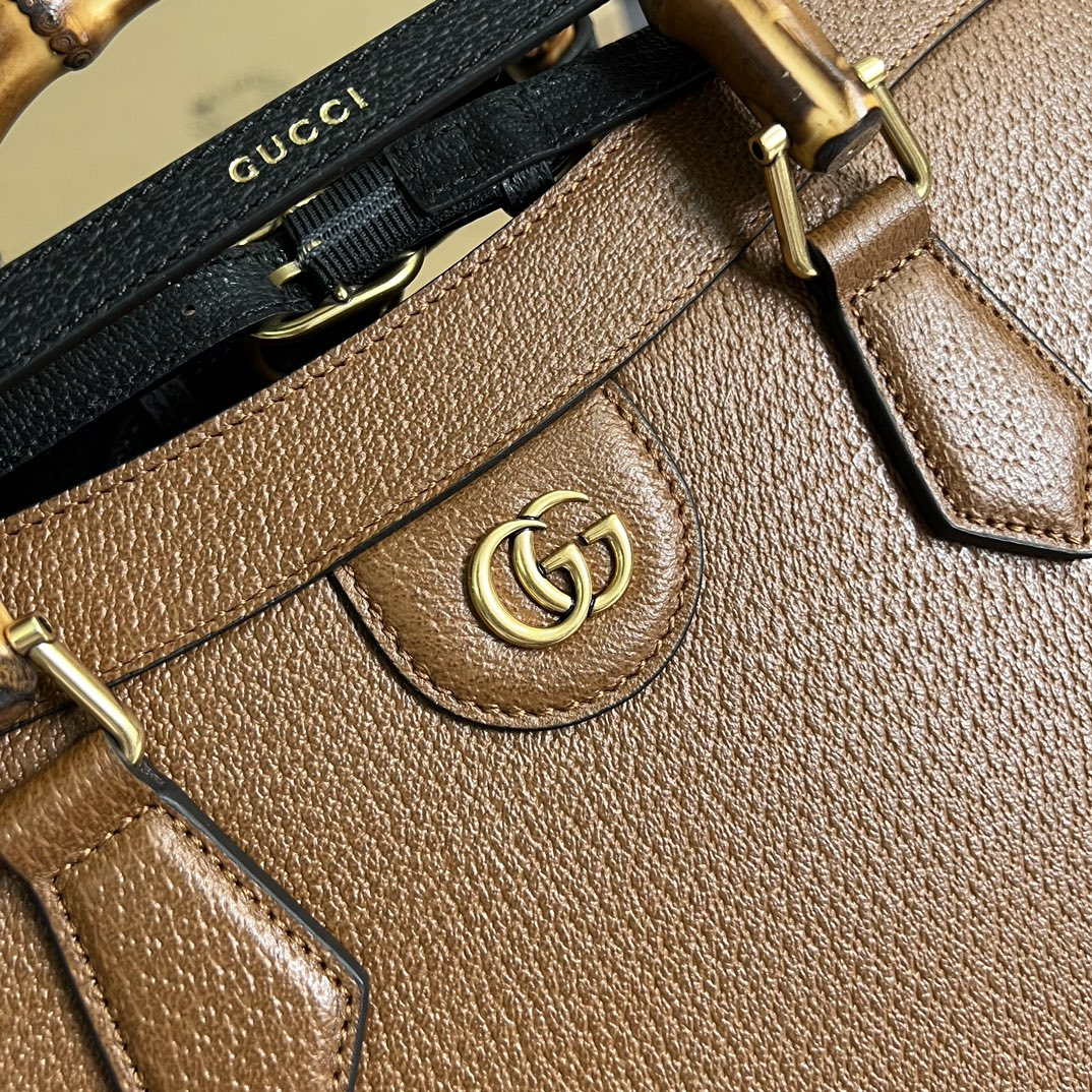 Gucci 678842 Diana medium tote bag Brown - Default Title - View 5