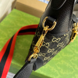 Gucci 678843 Jackie 1961 Small GG Shoulder Bag Black - Default Title - View 6