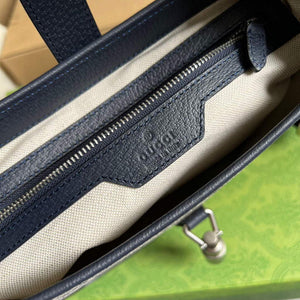 Gucci 678843 Jackie 1961 Small GG Shoulder Bag Beige Blue - Default Title - View 9