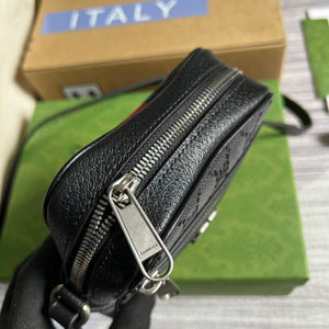 Gucci 680129 Gucci x Balenciaga The Hacker Project Shoulder Zip Bag Black - Default Title - View 7