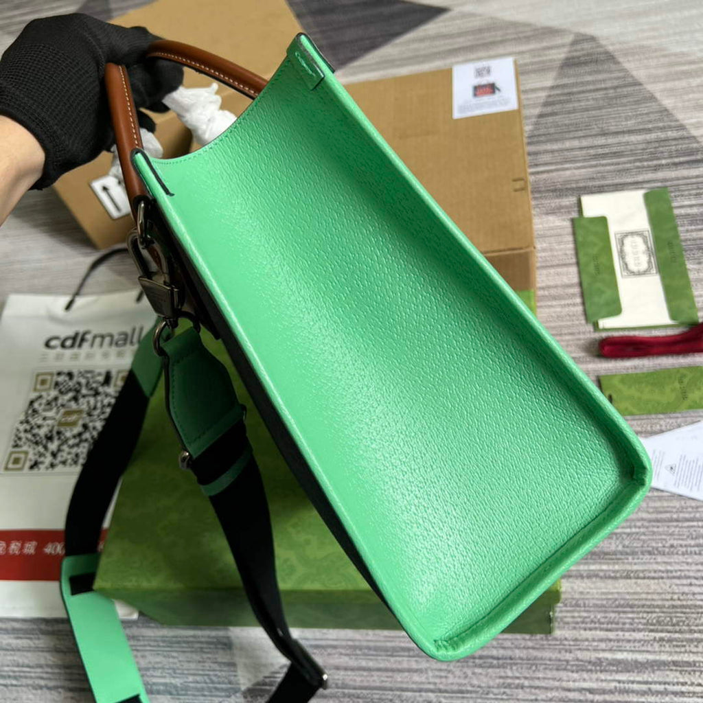 Gucci 680956 Exquisite Gucci Small Tote Bag Green