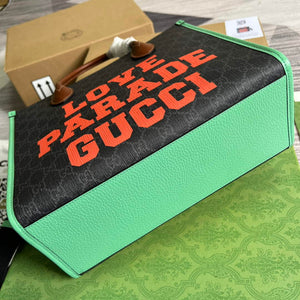 Gucci 680956 Exquisite Gucci Small Tote Bag Green - Default Title - View 7