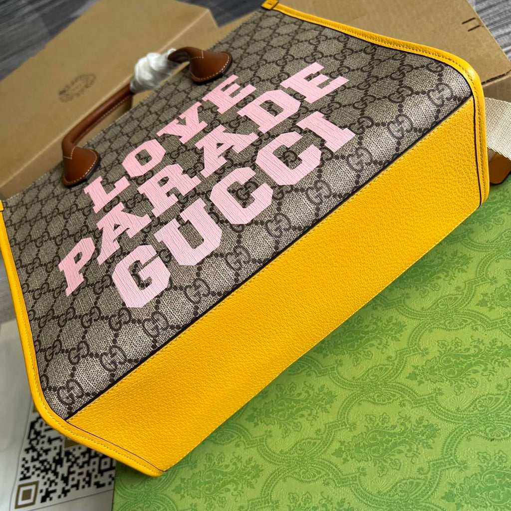 Gucci 680956 Exquisite Gucci Small Tote Bag Yellow