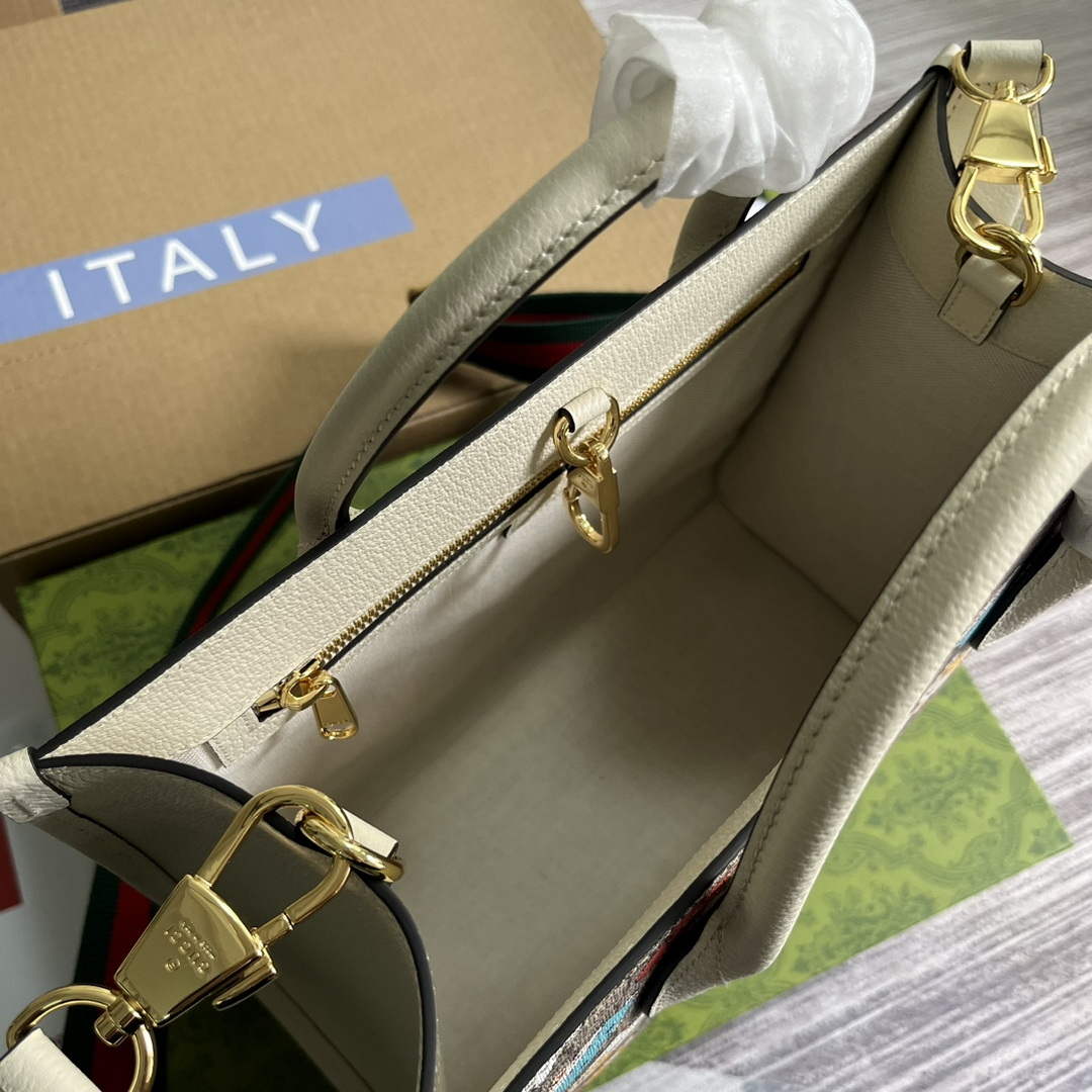 Gucci 680956 Gucci animal print small tote bag - Default Title - View 8
