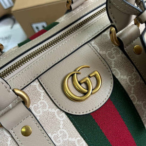 Gucci 681295 Jumbo GG medium duffle bag Beige - Default Title - View 6