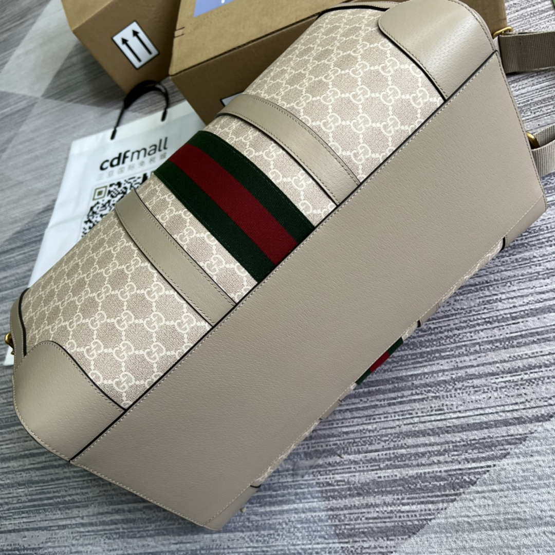Gucci 681295 Jumbo GG medium duffle bag Beige - Default Title - View 7