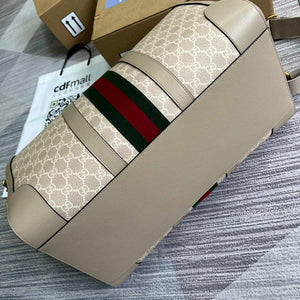 Gucci 681295 Jumbo GG medium duffle bag Beige - Default Title - View 7