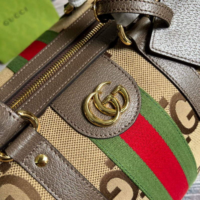 Gucci 681295 Jumbo GG medium duffle bag Brown