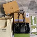 Gucci 681483 GG Marmont small tote bag Black - Default Title - View 1