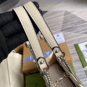 Gucci 681483 GG Marmont small tote bag Beige - Default Title - View 6