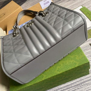 Gucci 681483 GG Marmont small tote bag Grey - Default Title - View 6