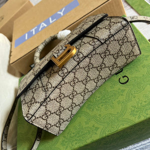 Gucci 681695 The Hacker Project Mini Hourglass bag Beige and ebony - Default Title - View 6