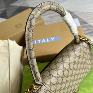 Gucci 681696 The Hacker Project Medium Hourglass bag Beige and ebony - Default Title - View 5