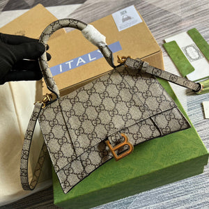 Gucci 681697 The Hacker Project Small Hourglass bag Beige and ebony - Default Title - View 4