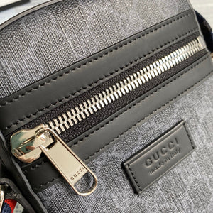 Gucci 682357 GG Black messenger 598103 Black GG Supreme canvas - Default Title - View 6