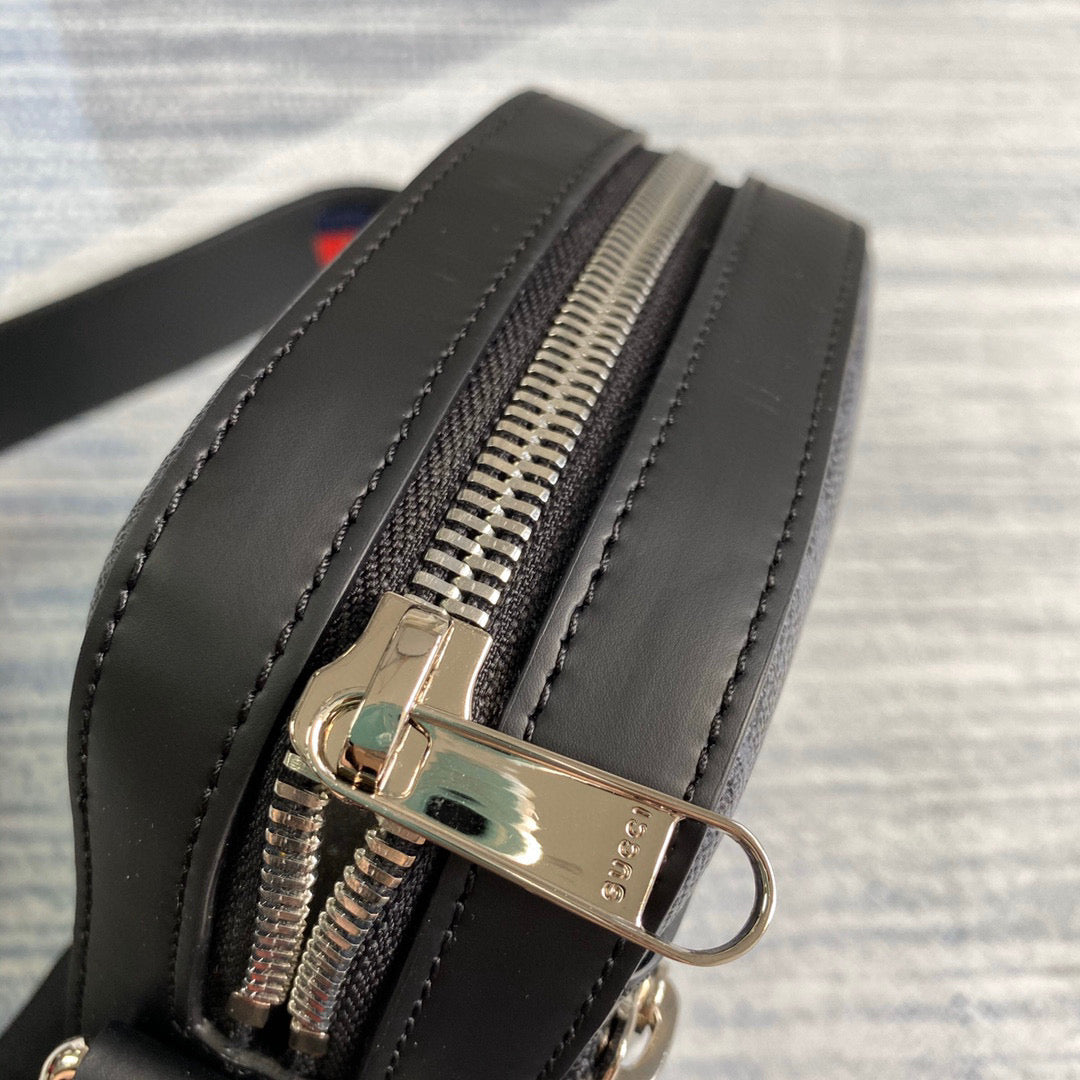 Gucci 682357 GG Black messenger 598103 Black GG Supreme canvas - Default Title - View 7