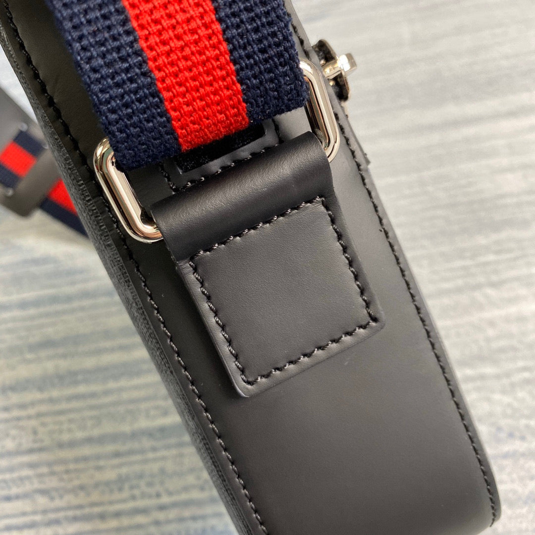 Gucci 682357 GG Black messenger 598103 Black GG Supreme canvas - Default Title - View 8
