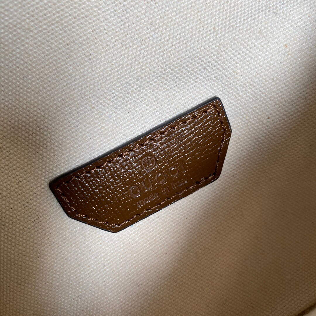 Gucci 682933 Belt bag with Interlocking G Beige and ebony - Default Title - View 9