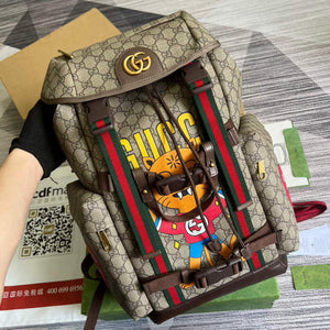 Gucci 690999 Gucci cat print skateboard backpack - Default Title - View 4