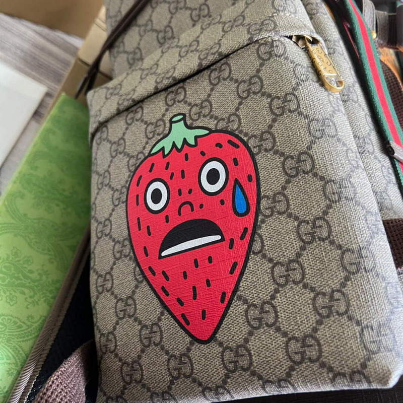 Gucci 690999 Gucci cat print skateboard backpack - Default Title - View 8