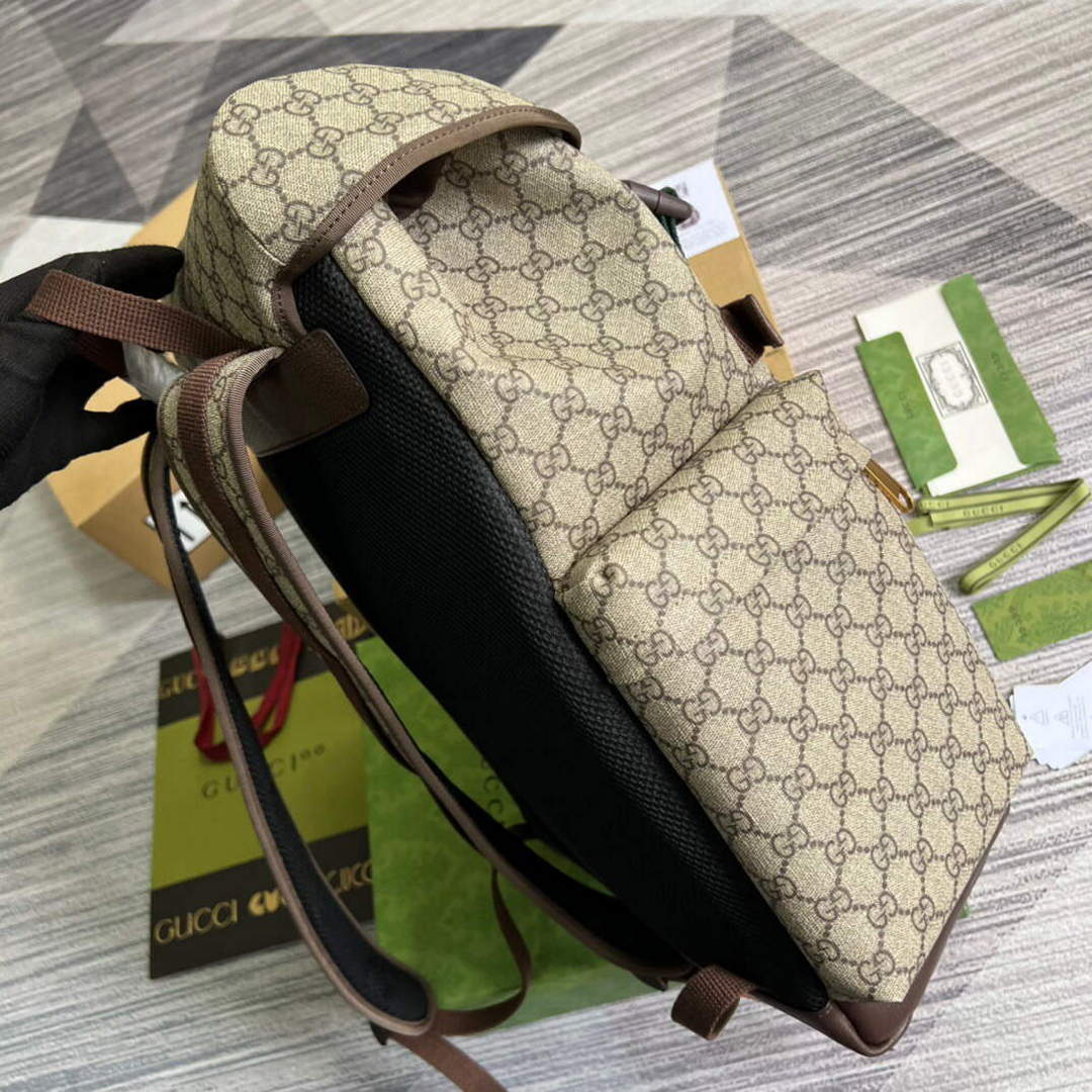 Gucci 690999 Webbing GG Skateboard Backpack - Default Title - View 3