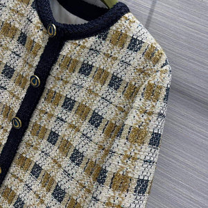 Gucci 691452 Women's Lurex Tweed Jacket G66853 - S - View 3