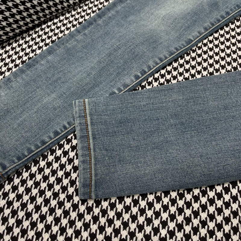 Gucci 691895 Women's Denim Pant With Horsebit G66850