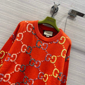 Gucci 692696 Women's Reversible GG wool jacquard cardigan G66855 - S - View 2