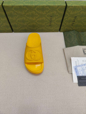 Gucci 692845 Women's Slide With Interlocking G G38258 - US 4=Euro 35 - View 1