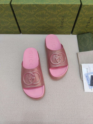 Gucci 692845 Women's Slide With Interlocking G G38262 - US 4=Euro 35 - View 3