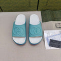 Gucci 692845 Women's Slide With Interlocking G G38264 - US 4=Euro 35 - View 1