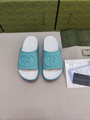 Gucci 692845 Women's Slide With Interlocking G G38264 - US 4=Euro 35 - View 1