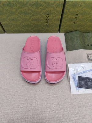 Gucci 692845 Women's Slide With Interlocking G G38265 - US 4=Euro 35 - View 1