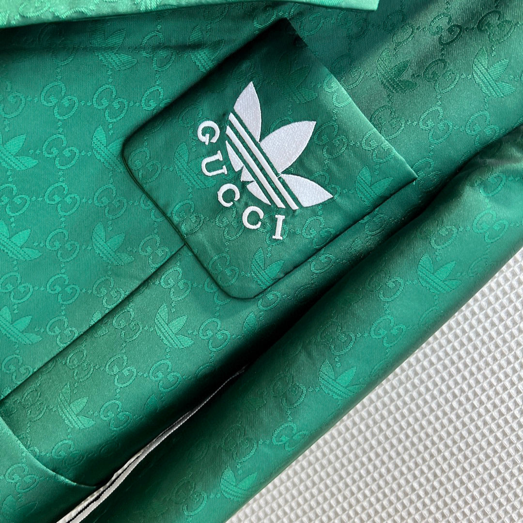 Gucci 693451 adidas x Gucci GG Jacket for women green - S - View 4