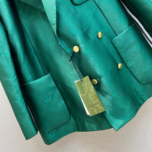 Gucci 693451 adidas x Gucci GG Jacket for women green - S - View 5