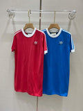 Gucci 693537 adidas x Gucci T-shirt dress for women Red