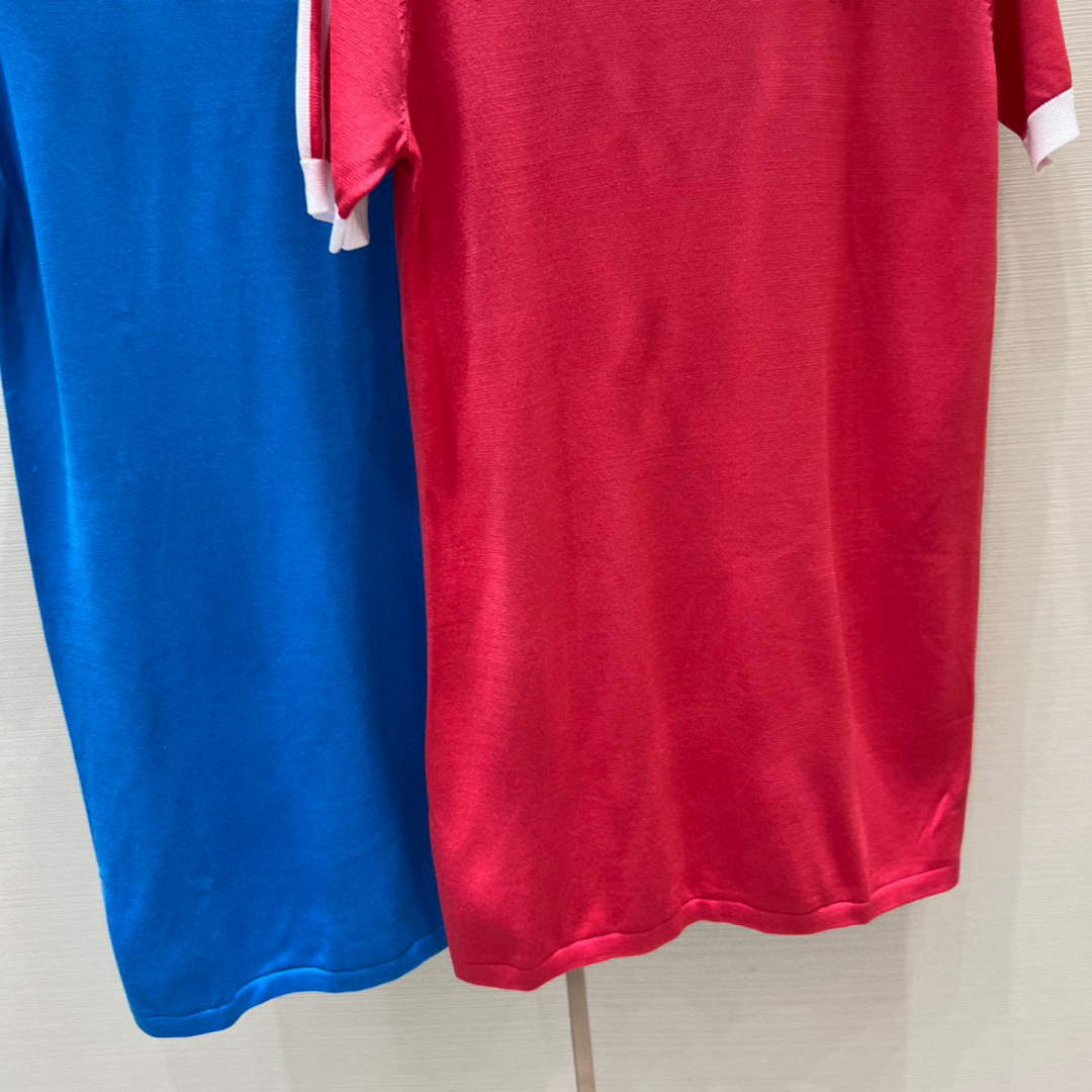 Gucci 693537 adidas x Gucci T-shirt dress for women Red