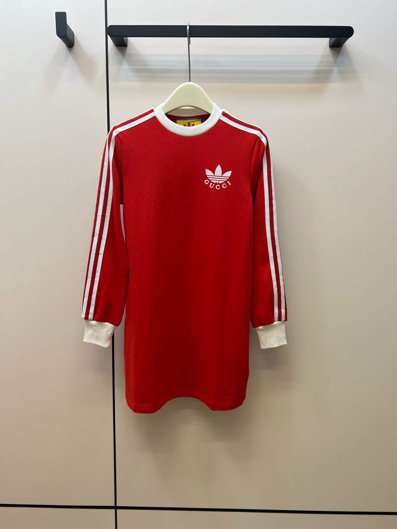 Gucci 693537 adidas x Gucci T-shirt dress for women - S - View 1