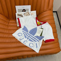 Gucci ?693637 adidas x Gucci cropped T-shirt For women white