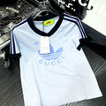 Gucci 693640 adidas x Gucci cropped T-shirt for women white - S - View 1