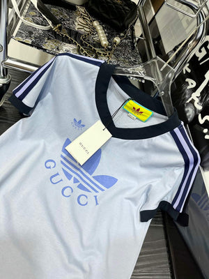 Gucci 693640 adidas x Gucci cropped T-shirt for women white - S - View 2
