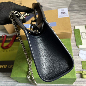 Gucci 693724 Ophidia Small Tote With Web Black - Default Title - View 3