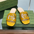 Gucci 694451 Women's Interlocking G cut-out slide sandal G66760 - 34 - View 1